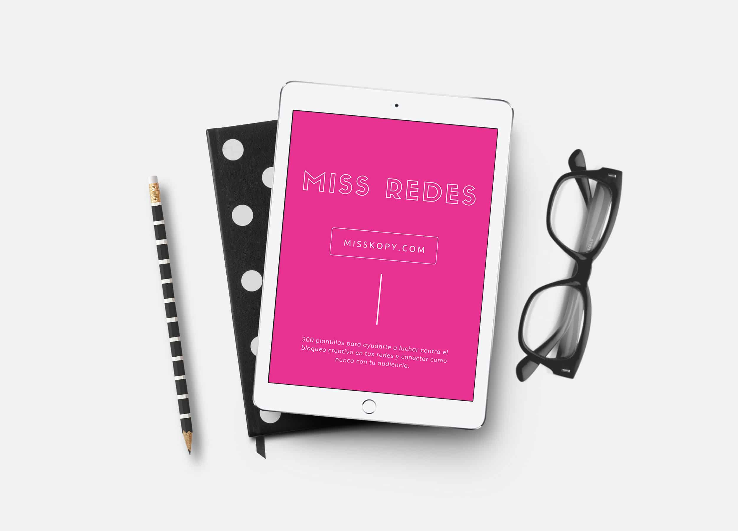 Imagen Miss Redes Plantillas copywriting redes sociales